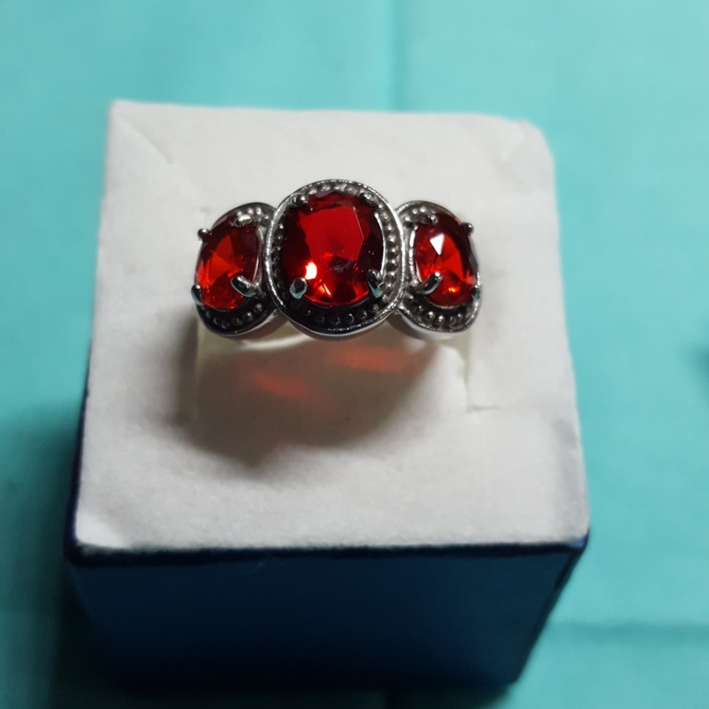 Red Diamond Ring